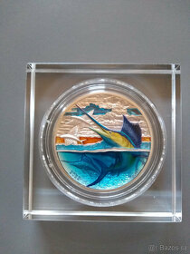 PRODÁM STŘÍBRNOU MINCI 4 Oz PŘÍBĚH ZEMĚ - EVOLUCE - 4