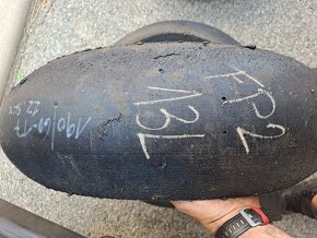 Pneumatiky slick  pár kol jeté Pirelli 120/70-17 a jiné - 4