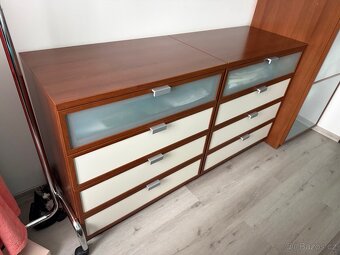 Kompletní ložnice - postel, komoda, skříň - 4