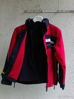 Dětská teplá bunda s kapucí vel. 134-140 - 4