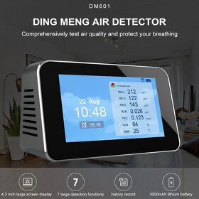 HCHOAir monitor kvality vzduchu - 4