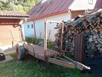 Zetor super 50 + vlek + naviják - 4