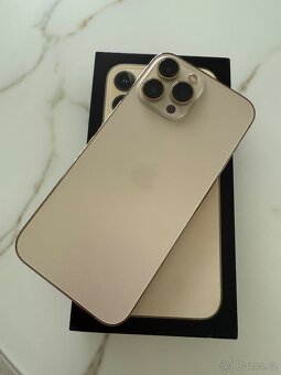Prodám Apple iPhone 13 Pro Max 128 GB zlatý - 4