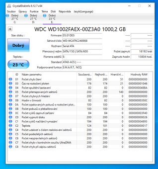 3,5" HDD Western Digital WD1002FAEX 1TB - 4