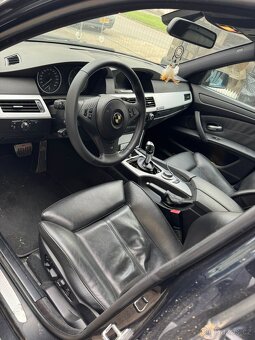 BMW e60 LCI M paket Carbonschwarz Náhradní díly - 4