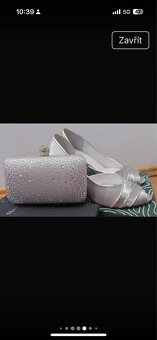 Set stribrne lodicky Dapi a kabelka  vel. 37 - 4