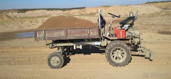 malotraktor s korbou nosič nářadí agrostroj - 4