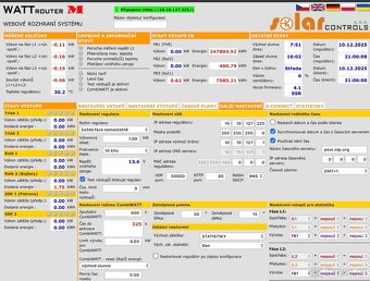 WATTROUTER M SSR (regulátor + měřicí modul 3F) + SSR relé - 4