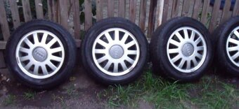 Originál AUDI ALU 15" na letních pneu - 4