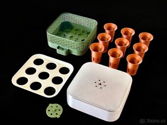 Hydro GrowBox - sazebník/startovač semínek/mini skleník - 4