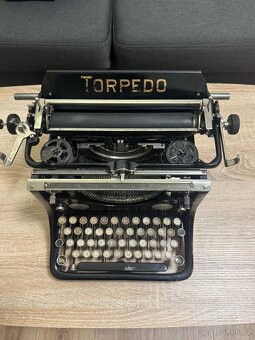 Starý psací stroj TORPÉDO - 4