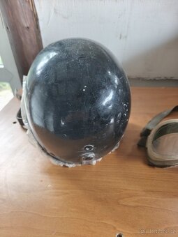 Přilba na motocykl + brýle - 4