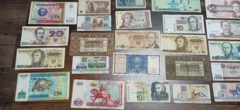 Lot bankovky celý svět. - 4