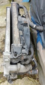 Jaguar XF 2,7d chladič vody, intercooler, chladič ventilator - 4