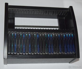 Minidisc MD minidisk box dřevěný HAMA na 48 MD + 24x MD - 4