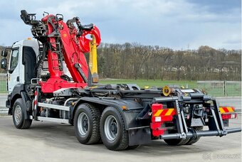 Renault KERAX 460 DXI - 6x4 – Hákový nosič kontejnerů - 4