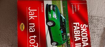 Set 4 knížek jak na to, příruček na Škoda fabia 1 i 2 - 4