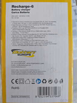 Grand Prix Recharge-6, 6A Nabíječka baterie 12V - 4