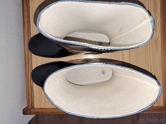 Modré holínky, gumáky, gumovky vel. 41 LS Shoes - 4