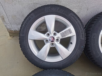 185/60R15 NOVÁ zimní pneu škoda fabia III rapid 6x15 5x100 - 4