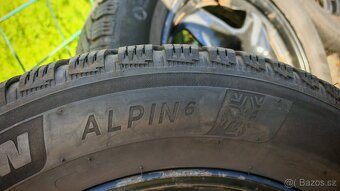 Plechové disky flexwheel s pneu Michelin alpin6 zimné - 4