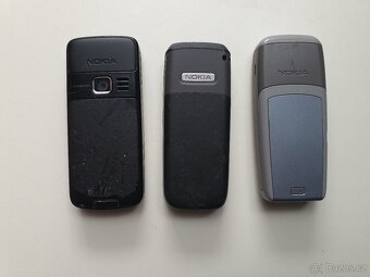 3x Nokia: 1600, 2610, 3110c - funkční - 4