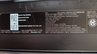 LCD monitor - 24\" Dell U2414H Ultrasharp - 4