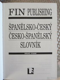 Španělsko-český/Česko-španělský slovník - 4