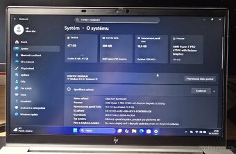 💻 HP EliteBook 845 G7 – Ryzen 7 PRO 4750U - 4