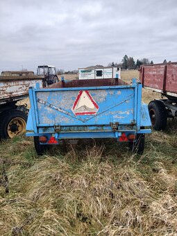 Traktorovy přívěs sklopný dvoukolka - 4