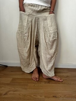 Kalhoty Len - 4