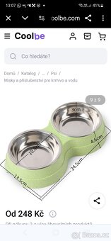 Dvojitá miska pro psy a kočky - 4