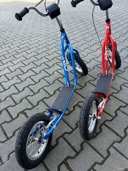 Dětská koloběžka Yedoo One - modrá/červená - 4
