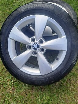 Alu kola 5x100 Škoda Rapid, Fabia III 185/60 R15 - 4