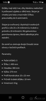 Držák kol, stojan Nový - 4