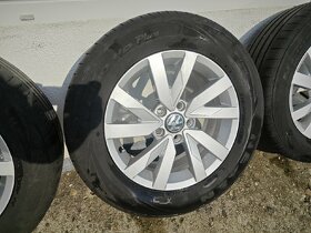 Alu Vw 5/112 R16 + 215/60 r16 letní Nexen - 4