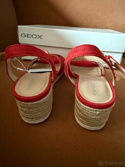 Sandále GEOX Ischia Corda 36 NOVÉ červené - 4