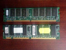 RAM DDR DIMM starší 32 - 256MB - 4