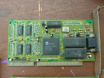 staré grafické karty, Trident, UMC, Cirrus logic, S3... - 4