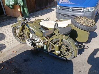 Prodám motocykl Dněpr M72 k 750 - 4