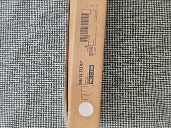 4x židle Teodoras a stůl Melltorp IKEA bílá barva - 4