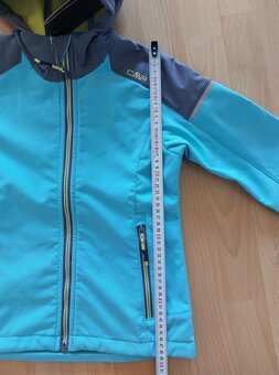 Nová jarní/podzimní softshellová bunda, CMP, vel. 134-140 - 4