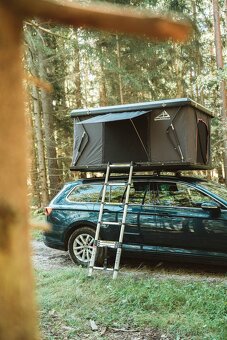 Celohliníkový autostan SkySleeper AL 150 od SpímeNaStřeše - 4
