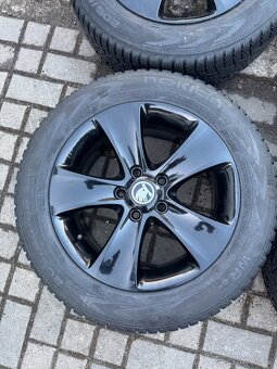 ORIGINÁL Alu Škoda Moon R16, 5x112 - TOP STAV - 4