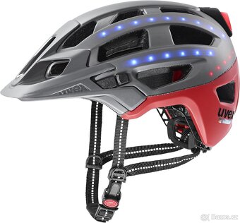 Nová uvex Finale 2.0 Light Silver red mat 56-61cm - 4