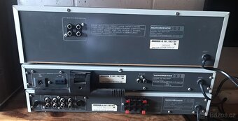 PĚKNÁ HIFI SESTAVA NORDMENDE ,ZESILOVAČ ,TUNER, MAGNETOFON, - 4