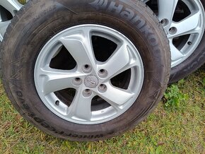 4x originální ALU kola z Hyundai IX35 s pneu R16 - 4