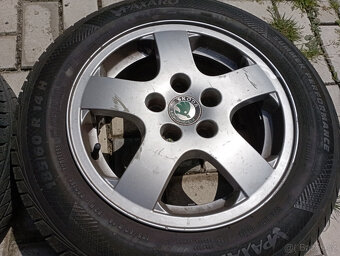 alu kola Škoda Fabia 14" 5x100 - 4