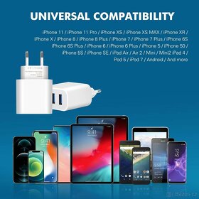 Nabíječka s 3 x USB 3.0 a výkonem 15 Wattů - 4