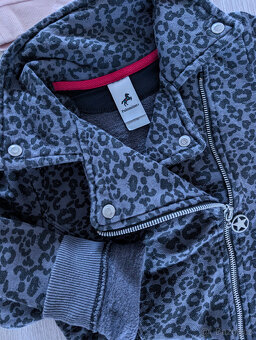 50 CZK - Mikiny a bunda pro slečnu, vel. 116 - 4